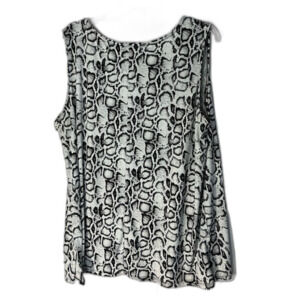 Zenana snake print top